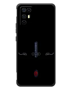 Чохол для ZTE Nubia RedMagic 6R з картинкою «Audi — світловий підпис»