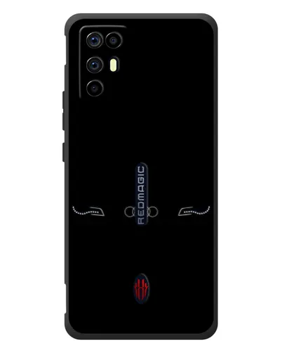 Чехол для ZTE Nubia RedMagic 6R с картинкой «Audi — световой подпись» Чехол для ZTE Nubia RedMagic 6R с картинкой «Audi — световой подпись»