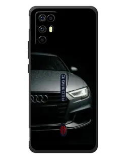 Чохол для ZTE Nubia RedMagic 6R з картинкою «Audi — деталізація кузова»