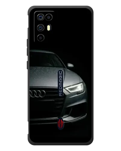 Чехол для ZTE Nubia RedMagic 6R с картинкой «Audi — детализация кузова» Чехол для ZTE Nubia RedMagic 6R с картинкой «Audi — детализация кузова»