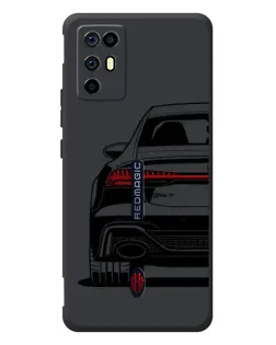 Чохол для ZTE Nubia RedMagic 6R з картинкою «Задня частина Audi — арт»