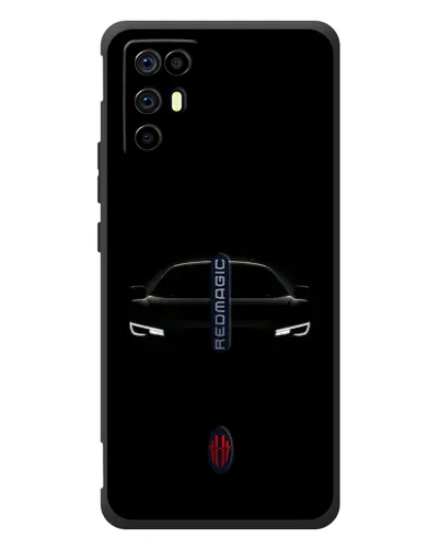 Чехол для ZTE Nubia RedMagic 6R с картинкой «Взгляд Audi в темноте» Чехол для ZTE Nubia RedMagic 6R с картинкой «Взгляд Audi в темноте»