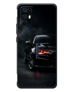 Чохол для ZTE Nubia RedMagic 6R з картинкою «Audi — хижий погляд»