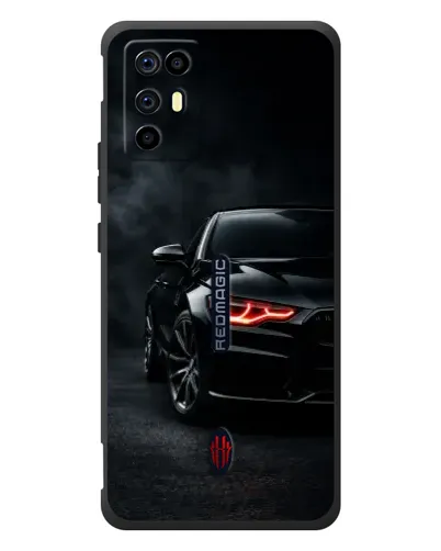 Чехол для ZTE Nubia RedMagic 6R с картинкой «Audi — хищный взгляд» Чехол для ZTE Nubia RedMagic 6R с картинкой «Audi — хищный взгляд»