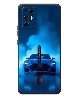 Чохол для ZTE Nubia RedMagic 6R з картинкою «Audi — блакитна енергія»