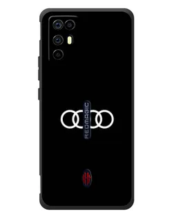 Чохол для ZTE Nubia RedMagic 6R з картинкою «Audi White Logo»