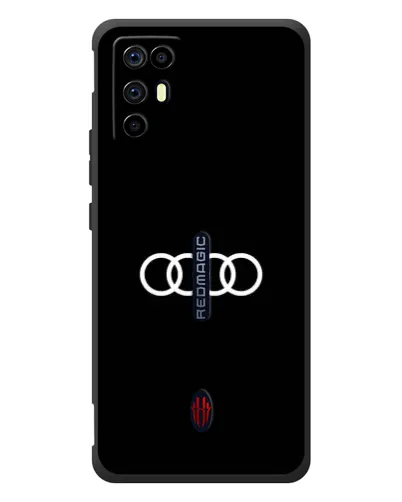 Чехол для ZTE Nubia RedMagic 6R с картинкой «Audi White Logo» Чехол для ZTE Nubia RedMagic 6R с картинкой «Audi White Logo»