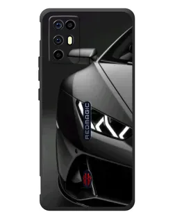 Чехол для ZTE Nubia RedMagic 6R с картинкой «Lamborghini фары детализация»