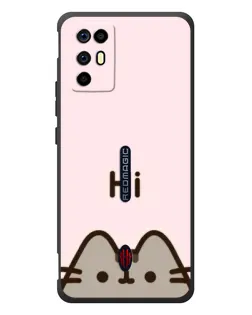 Чохол для ZTE Nubia RedMagic 6R з картинкою «Пушин каже Hi»
