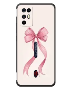 Чохол для ZTE Nubia RedMagic 6R з картинкою «Рожевий бант»