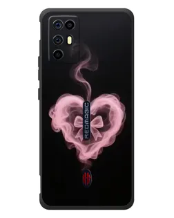 Чохол для ZTE Nubia RedMagic 6R з картинкою «Димчасте серце»