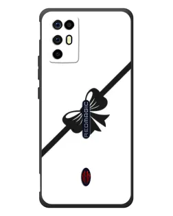 Чехол для ZTE Nubia RedMagic 6R с картинкой «Диагональный бант»