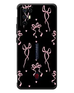 Чехол для ZTE Nubia RedMagic 6R с картинкой «Тонкие ленты»