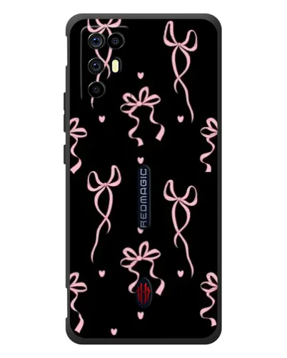 Чехол для ZTE Nubia RedMagic 6R с картинкой «Тонкие ленты»