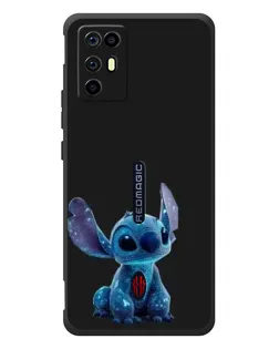 Чохол для ZTE Nubia RedMagic 6R з картинкою «Стіч на чорному»