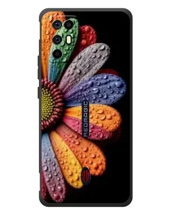 Чохол для ZTE Nubia RedMagic 6R з картинкою «Райдужна квітка»