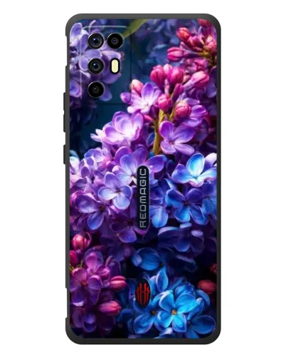 Чехол для ZTE Nubia RedMagic 6R с картинкой «Сиреневый цвет»