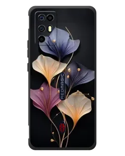 Чохол для ZTE Nubia RedMagic 6R з картинкою «Лілові квіти грації»