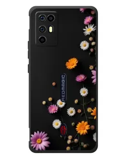 Чохол для ZTE Nubia RedMagic 6R з картинкою «Квіткова композиція»