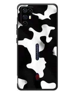 Чехол для ZTE Nubia RedMagic 6R с картинкой «Черно-белое пятно»