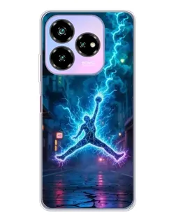 Чехол для ZTE Nubia V60 Design с картинкой «Jordan Gold Jumpman» Чехол для ZTE Nubia V60 Design с картинкой «Jordan Gold Jumpman»