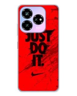 Чехол для ZTE Nubia V60 Design с картинкой «Nike Just Do It» Чехол для ZTE Nubia V60 Design с картинкой «Nike Just Do It»