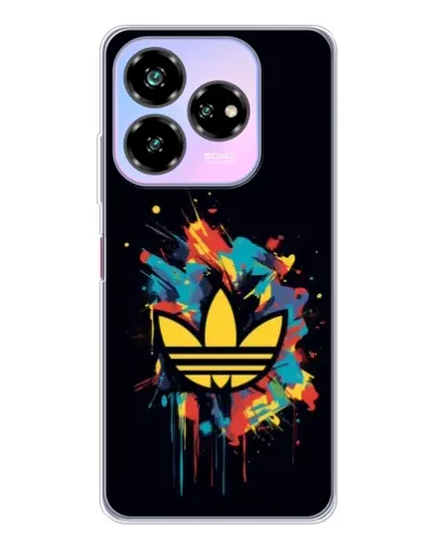 Чехол для ZTE Nubia V60 Design с картинкой «Adidas Splash»