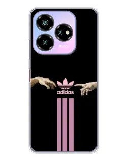 Чехол для ZTE Nubia V60 Design с картинкой «Adidas Hands» Чехол для ZTE Nubia V60 Design с картинкой «Adidas Hands»