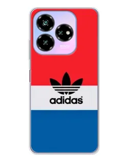 Чехол для ZTE Nubia V60 Design с картинкой «Ретро блоки Adidas» Чехол для ZTE Nubia V60 Design с картинкой «Ретро блоки Adidas»