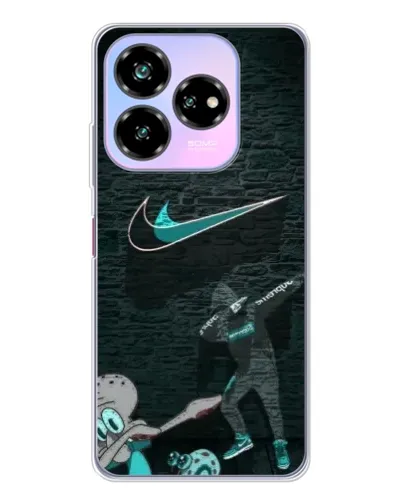 Чехол для ZTE Nubia V60 Design с картинкой «Спортивный арт Nike»