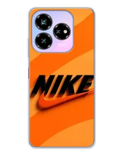Чехол для ZTE Nubia V60 Design с картинкой «Оранжевый драйв Nike» Чехол для ZTE Nubia V60 Design с картинкой «Оранжевый драйв Nike»