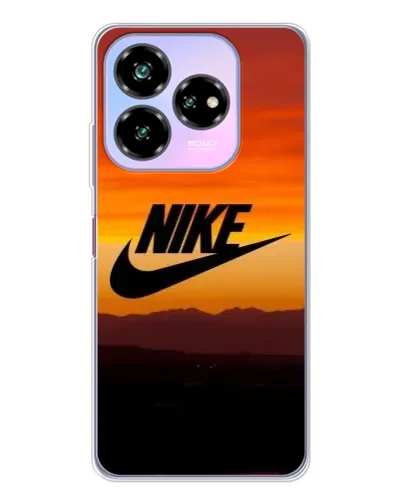 Чехол для ZTE Nubia V60 Design с картинкой «Nike — вечерний горизонт»