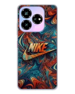 Чехол для ZTE Nubia V60 Design с картинкой «Nike в абстракции» Чехол для ZTE Nubia V60 Design с картинкой «Nike в абстракции»