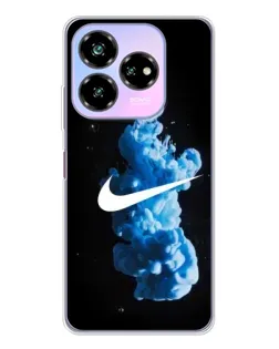 Чехол для ZTE Nubia V60 Design с картинкой «Nike и синий дым» Чехол для ZTE Nubia V60 Design с картинкой «Nike и синий дым»