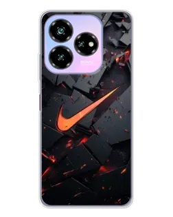 Чехол для ZTE Nubia V60 Design с картинкой «Nike — эффект разломов» Чехол для ZTE Nubia V60 Design с картинкой «Nike — эффект разломов»