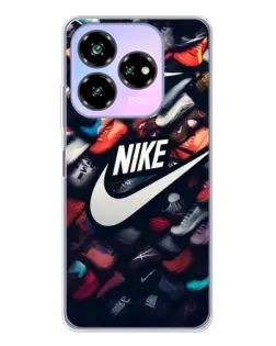 Чехол для ZTE Nubia V60 Design с картинкой «Коллекция кроссовок Nike» Чехол для ZTE Nubia V60 Design с картинкой «Коллекция кроссовок Nike»