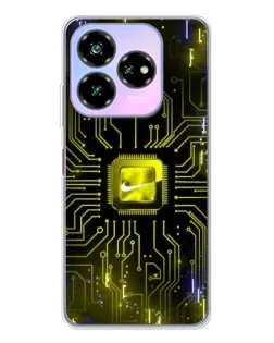 Чехол для ZTE Nubia V60 Design с картинкой «Nike — золотая искра» Чехол для ZTE Nubia V60 Design с картинкой «Nike — золотая искра»