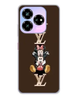 Чехол для ZTE Nubia V60 Design с картинкой «LV и Микки Маус» Чехол для ZTE Nubia V60 Design с картинкой «LV и Микки Маус»