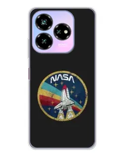 Чехол для ZTE Nubia V60 Design с картинкой «NASA — эмблема миссии» Чехол для ZTE Nubia V60 Design с картинкой «NASA — эмблема миссии»