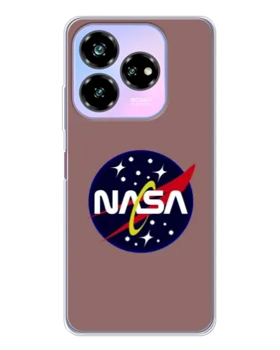 Чехол для ZTE Nubia V60 Design с картинкой «NASA — ретро космос» Чехол для ZTE Nubia V60 Design с картинкой «NASA — ретро космос»
