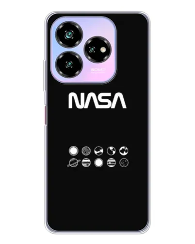 Чехол для ZTE Nubia V60 Design с картинкой «NASA — технический принт» Чехол для ZTE Nubia V60 Design с картинкой «NASA — технический принт»