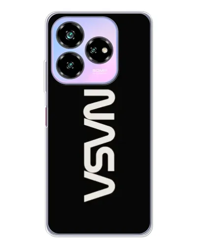 Чехол для ZTE Nubia V60 Design с картинкой «NASA — вертикальный логотип» Чехол для ZTE Nubia V60 Design с картинкой «NASA — вертикальный логотип»