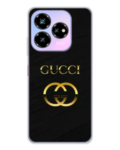 Чехол для ZTE Nubia V60 Design с картинкой «Золотой логотип Gucci» Чехол для ZTE Nubia V60 Design с картинкой «Золотой логотип Gucci»