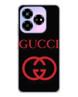Чехол для ZTE Nubia V60 Design с картинкой «Gucci — красный логотип» Чехол для ZTE Nubia V60 Design с картинкой «Gucci — красный логотип»
