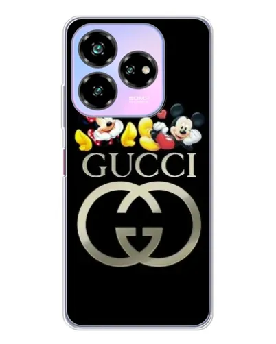 Чехол для ZTE Nubia V60 Design с картинкой «Gucci — герои Disney» Чехол для ZTE Nubia V60 Design с картинкой «Gucci — герои Disney»