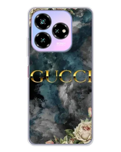 Чехол для ZTE Nubia V60 Design с картинкой «Абстрактные цветы Gucci» Чехол для ZTE Nubia V60 Design с картинкой «Абстрактные цветы Gucci»