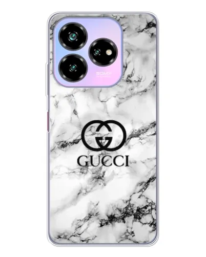 Чехол для ZTE Nubia V60 Design с картинкой «Gucci — мраморный шик» Чехол для ZTE Nubia V60 Design с картинкой «Gucci — мраморный шик»