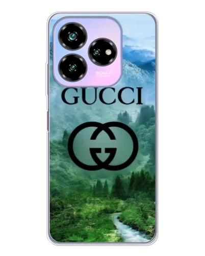 Чехол для ZTE Nubia V60 Design с картинкой «Gucci — горный пейзаж» Чехол для ZTE Nubia V60 Design с картинкой «Gucci — горный пейзаж»