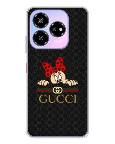 Чехол для ZTE Nubia V60 Design с картинкой «Минни Маус Gucci — черный» Чехол для ZTE Nubia V60 Design с картинкой «Минни Маус Gucci — черный»