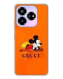 Чехол для ZTE Nubia V60 Design с картинкой «Микки Маус Gucci — оранж» Чехол для ZTE Nubia V60 Design с картинкой «Микки Маус Gucci — оранж»